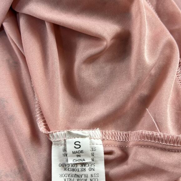 Love Kuza smocked floral print dress in pink, size small - Picture 9 of 12